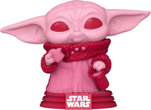 Load image into Gallery viewer, Funko POP! STAR WARS MANDALORIAN: Valentines Grogu The Child Figure #493
