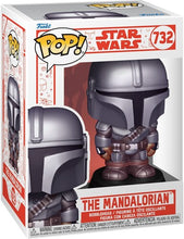 Load image into Gallery viewer, Funko POP! Star Wars: Holiday The Mandalorian GITD Glow Vinyl Figure #732
