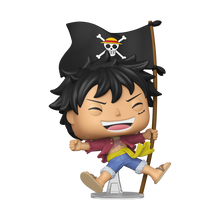 Load image into Gallery viewer, Funko Pop! Monkey D. Luffy w/ Flag One Piece Exclusive Figure #2214
