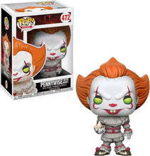 Load image into Gallery viewer, Funko POP! Movies: It - Pennywise with Boat Figure #472
