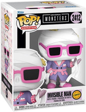 Load image into Gallery viewer, Funko POP! Universal Monsters Invisible Man Anime CHASE Translucent Figure #2412
