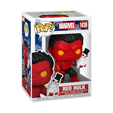 Load image into Gallery viewer, Funko POP! Marvel: Holiday Red Hulk Snowman Marvel Comics Vinyl Figure #1439
