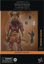 Load image into Gallery viewer, STAR WARS Black Series Momaw Nadon Hammerhead A New Hope Deluxe Figure
