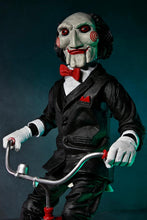 Load image into Gallery viewer, NECA SAW Billy the Puppet Deluxe Action Figure [Riding Tricycle, with Sound]
