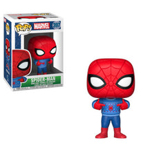 Load image into Gallery viewer, Funko POP! Marvel: Holiday Spider-Man with Ugly Sweater Figure #397
