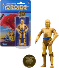 Load image into Gallery viewer, Star Wars: Droids - Black Series - See-Threepio (C-3PO) Action Figure with Coin
