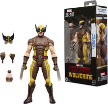 Load image into Gallery viewer, Hasbro Deadpool &amp; Wolverine Marvel Legends Wolverine Brown Suit Figure
