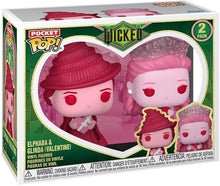 Load image into Gallery viewer, FUNKO Pocket POP!Elphaba &amp; Glinda Valentine 2-Pack Figures
