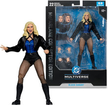 Load image into Gallery viewer, DC Multiverse McFarlane Collector Edition #54 - 7" Black Canary DC Rebirth Figure
