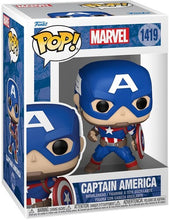 Load image into Gallery viewer, Funko POP! Marvel: Marvel New Classics - Captain America Figure #1419

