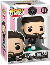 Load image into Gallery viewer, Funko POP! MLS: Inter Miami - Lionel Messi Soccer Figure #01
