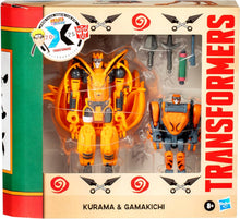 Load image into Gallery viewer, Transformers Collaborative Naruto Shippuden, Kurama &amp; Gamakichi
