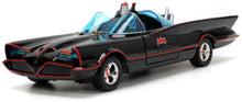 Load image into Gallery viewer, Jada Toys 1:24 Batman 1966 Batmobile w/3 Figures Batman, Joker, Penguin
