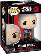 Load image into Gallery viewer, Funko POP! Star Wars Dark Side Count Dooku Figure #744
