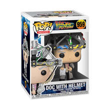 Load image into Gallery viewer, Funko POP! MOVIES: Back to the Future - Doc with Helmet Figure #959
