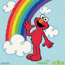 Load image into Gallery viewer, Super 7 Sesame Street - ReAction Figures Exclusive - Elmo (Rainbow)
