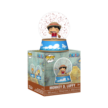 Load image into Gallery viewer, Funko One Piece Anime Monkey D Luffy Mini Glitter Globe Figure Straw Hats
