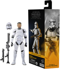 Load image into Gallery viewer, STAR WARS The Black Series Phase II Clone Trooper The Clone Wars Figure

