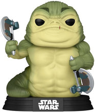Load image into Gallery viewer, Funko POP! Star Wars: Mandalorian &amp; Grogu Rotta the Hutt Glow-in-the-Dark #843
