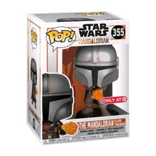 Load image into Gallery viewer, Funko Pop Star Wars The Mandalorian with Flame Exclusive Figure #355
