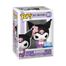 Load image into Gallery viewer, Funko Pop! Sanrio Pop Kuromi in Kimono Hello Kitty Exclusive Figure #151
