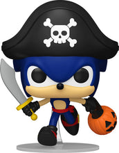 Load image into Gallery viewer, Funko POP! Games: Sonic as Pirate Halloween Holiday Figure #1278
