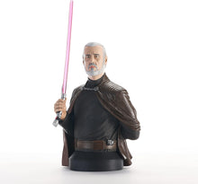 Load image into Gallery viewer, Diamond Select Star Wars Revenge of The Sith Count Dooku 1:6 Scale Bust
