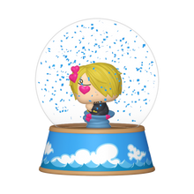 Load image into Gallery viewer, Funko One Piece Anime Sanji Mini Glitter Globe Figure Straw Hat Pirates
