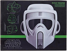 Load image into Gallery viewer, Star Wars The Black Series Scout Trooper ROTJ PREMIUM ELECTRONIC HELMET - Hasbro
