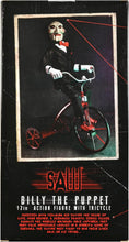 Load image into Gallery viewer, NECA SAW Billy the Puppet Deluxe Action Figure [Riding Tricycle, with Sound]
