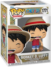 Load image into Gallery viewer, Funko POP! Anime: One Piece - Luffy w/Meat (Refresh) Figure #1771
