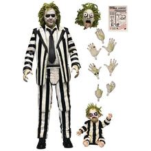 Load image into Gallery viewer, Beetlejuice Beetlejuice Ultimate Striped Suit Beetlejuice Action Figure
