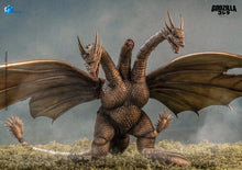 Load image into Gallery viewer, HIYA Godzilla King Ghidorah Exquisite Basic Battle Damaged Ver. 10" Figure
