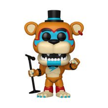 Load image into Gallery viewer, Funko Pop! Five Nights at Freddy's Glamrock Freddy Exclusive Figure #1202
