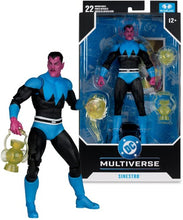 Load image into Gallery viewer, McFarlane Toys DC Multiverse Sinestro Lantern (Classic Uniform) 7" Action Figure

