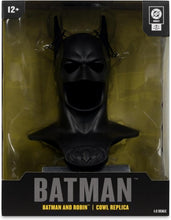 Load image into Gallery viewer, McFarlane Toys - DC Direct Batman (Batman and Robin) Cowl Replica 1:3 Scale
