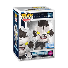 Load image into Gallery viewer, Funko Pop! Solo Leveling Baek Yoonho Silver Mane Figure Flocked Chase #2273

