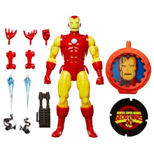 Load image into Gallery viewer, Marvel Legends Iron Man Avengers Retro Marvel Comics Secret Wars Figure w/Shield
