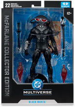 Load image into Gallery viewer, McFarlane Collector Edition #68 DC Black Manta (DC Classic) 7" Deluxe Figure
