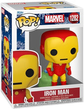 Load image into Gallery viewer, Funko POP! Marvel: Holiday Iron Man w/Bag of ToysFigure #1282
