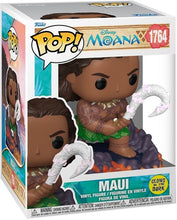 Load image into Gallery viewer, DIsney Funko POP! Premium: Moana Maui (Glow-in-the-Dark) Deluxe Figure #1764
