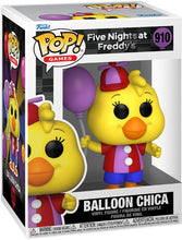 Load image into Gallery viewer, Funko POP! GAMES: Five Nights at Freddy's Balloon Chica FNAF Figure #910
