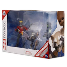 Load image into Gallery viewer, Marvel Action Figure Set GOTG Groot Starlord Rockey Disney Toybox **IN STOCK
