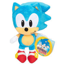 Load image into Gallery viewer, Jakks Sonic the Hedgehog 8.75" Classic Sonic Plush Toy
