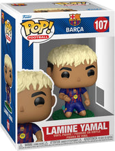 Load image into Gallery viewer, Funko POP! Football: FC Barcelona - Lamine Yamal, Kneeling Figure #107
