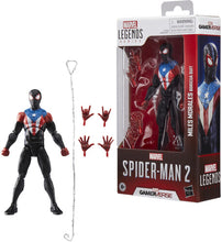 Load image into Gallery viewer, Marvel Legends Gamerverse Miles Morales Boricua Suit SpiderMan 2 Figure
