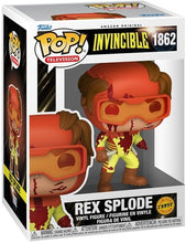 Load image into Gallery viewer, Funko POP! Animation: Invincible - Rex Splode Bloody CHASE Figure #1862
