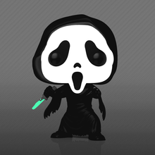 Load image into Gallery viewer, Funko Pop! Scream Ghost Face Glow GITD Horror Exclusive Action Figure #1607
