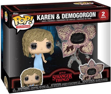 Load image into Gallery viewer, Funko POP! Television: Stranger Things - Karen &amp; Demogorgon 2-Pack
