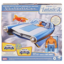 Load image into Gallery viewer, Marvel Studios Fantastic 4 Fantasticar Vehicle w/Thing Figure Hover &amp; Cruise
